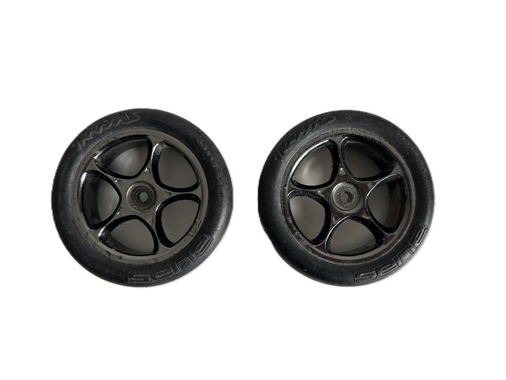 2x Traxxas banden voor 1/10 rc auto, Ophalen of Verzenden, Gebruikt, Onderdeel