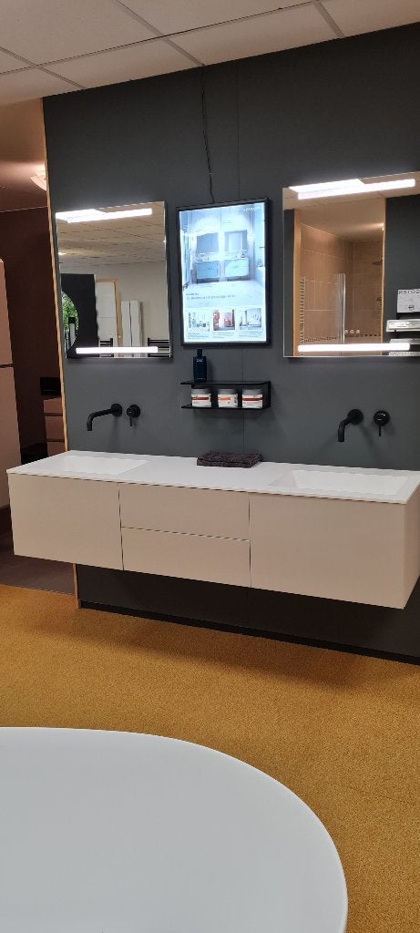 Dansani Calidris badkamermeubel luxe 180 cm 75% korting!, Ophalen, 150 tot 200 cm, Nieuw, 25 tot 50 cm
