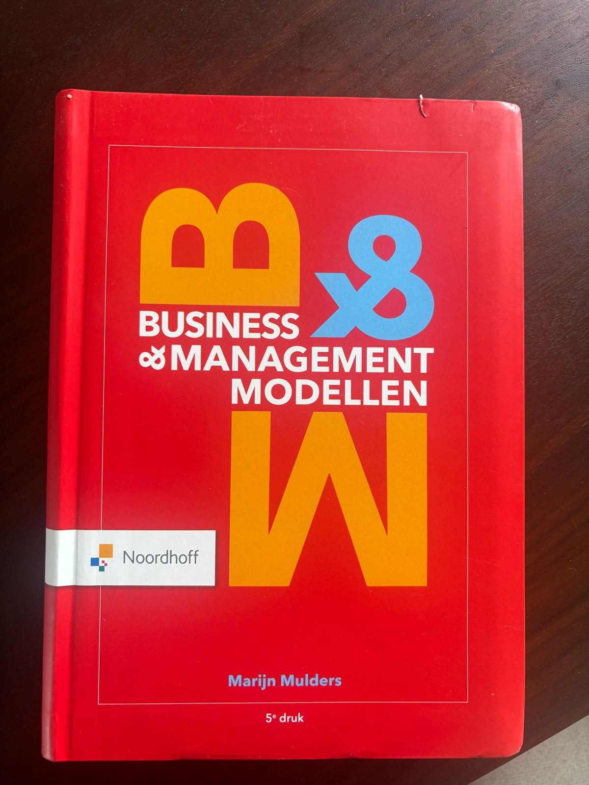Business & Managementmodellen - Marijn Mulders (5e druk), Ophalen of Verzenden, Nieuw, HBO