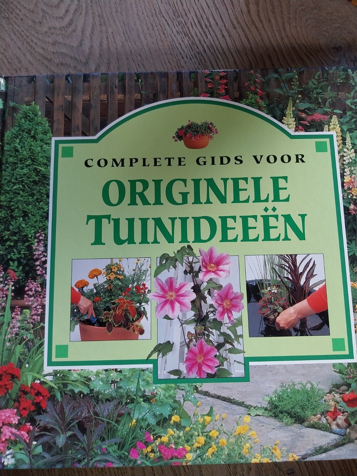 Compleet handboek voor originele tuinideeën, Ophalen of Verzenden, Zo goed als nieuw, Onbekend, Tuinieren en Tuinplanten