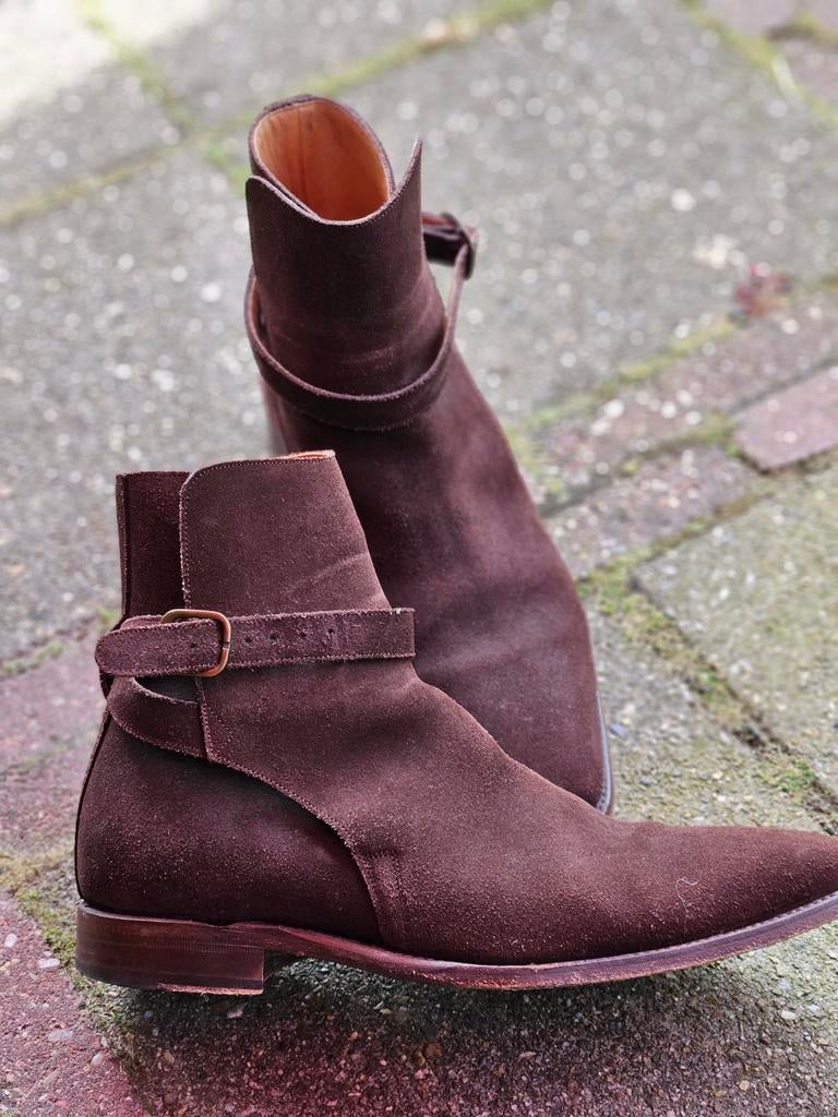 Cordwainer laarsjes Ab Donkers maat 8, Ophalen of Verzenden, Zo goed als nieuw, Zwart, Boots
