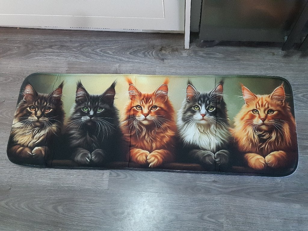 Badmat maine coon nieuw in verpakking, Ophalen of Verzenden, Nieuw, Wit