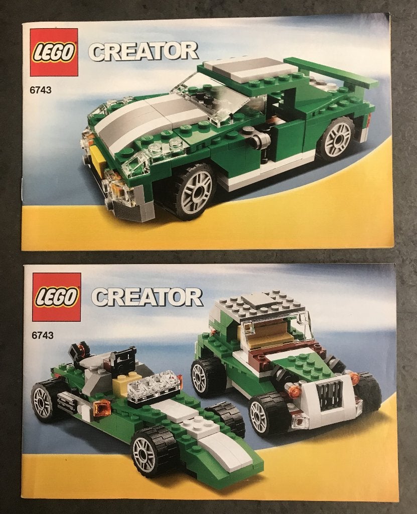 LEGO 6743 Creator Straatracer, Kinderen en Baby's, Ophalen of Verzenden, Zo goed als nieuw, Creator