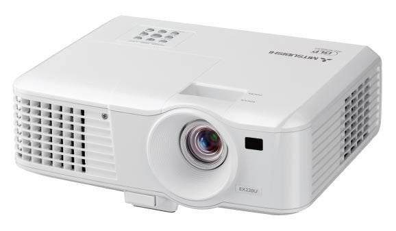 Mitsubishi beamer type EX220OU videoprojector, Audio, Tv en Foto, Diaprojectors, Ophalen, Zo goed als nieuw
