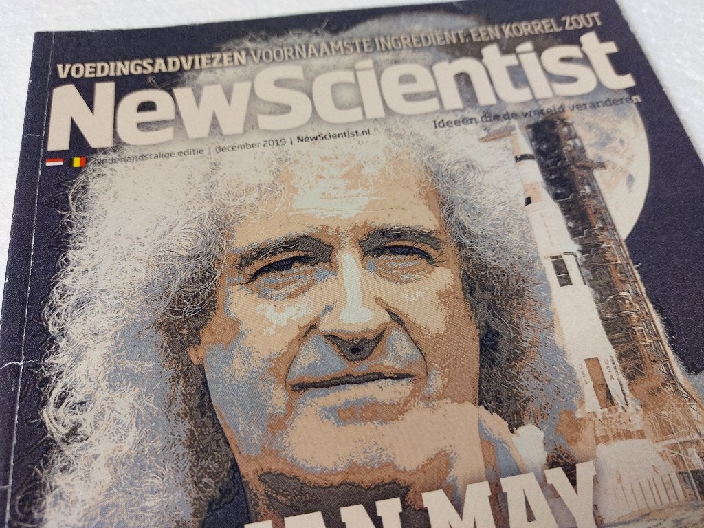 Brian May Queen MAGAZINE COVER Rockgod en wetenschapper 2019, Verzamelen, Gebruikt, Ophalen of Verzenden, NvT, Brian May