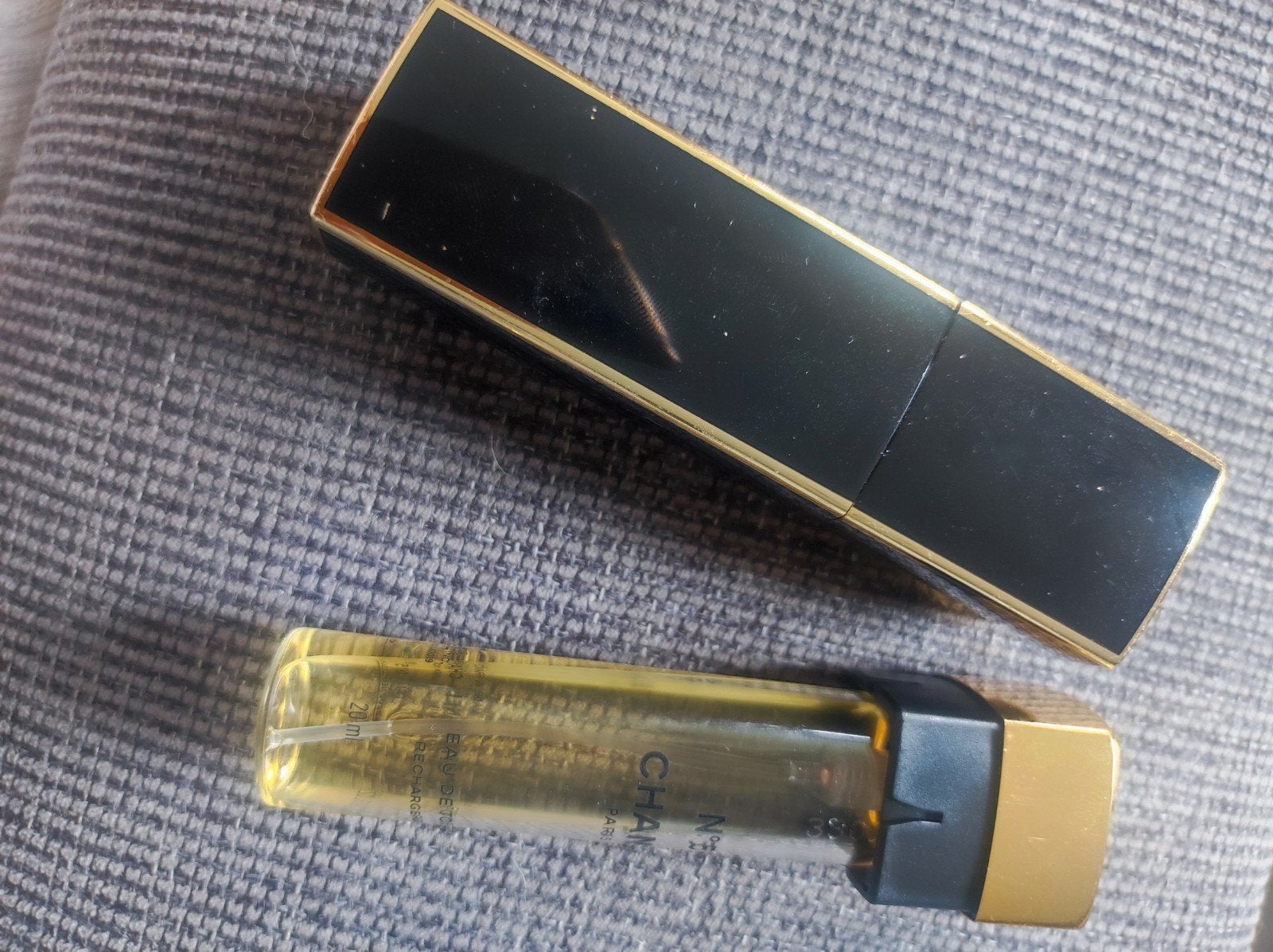 Chanel No 5 tas verstuiver, Ophalen of Verzenden