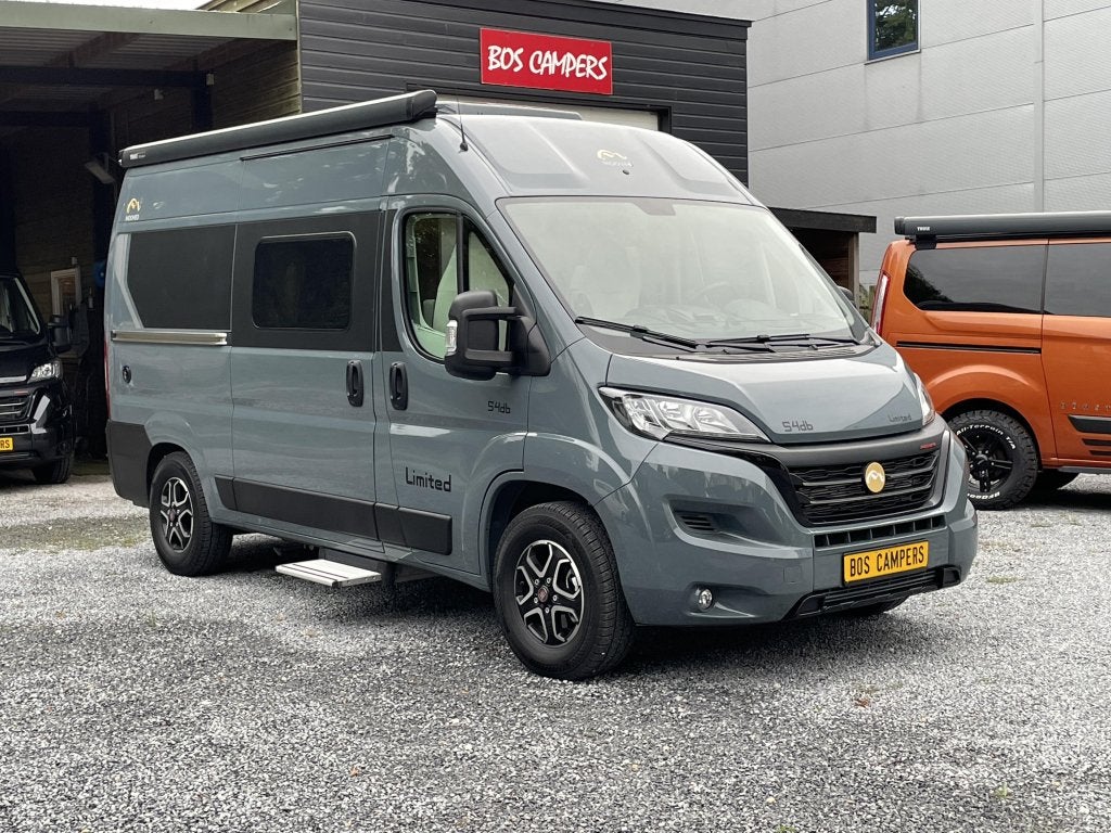 Mooveo 54 DB 9T-AUTOMAAT 2023 Veel Extra's, Caravans en Kamperen, Campers, Buscamper of Camperbus, Fiat, Diesel, 5 tot 6 meter