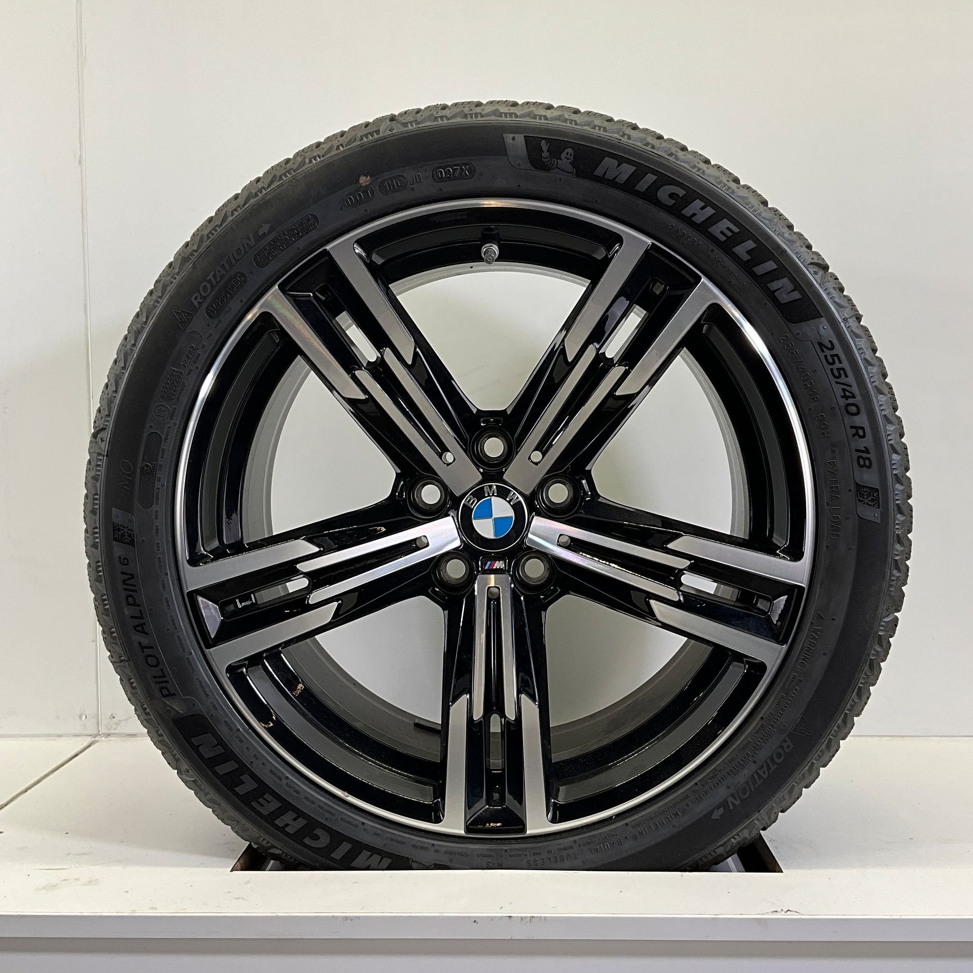 NIEUW BMW 2, 3 EN 4 SERIE BREEDSET VELGEN + WINTERBANDEN 18, 18 inch, -, -, Banden en Velgen