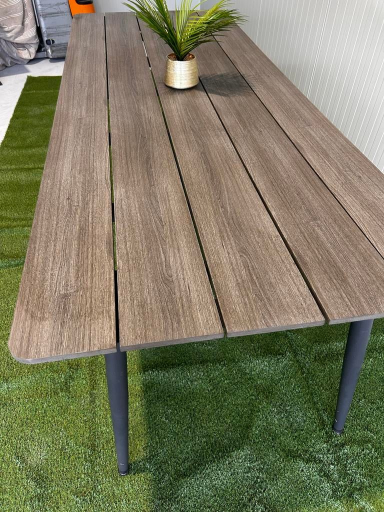 Nieuwe Coco Vienna dining tuintafel 240 x 100 cm, Tuin en Terras, Tuintafels, ., Ophalen of Verzenden, ., Rechthoekig