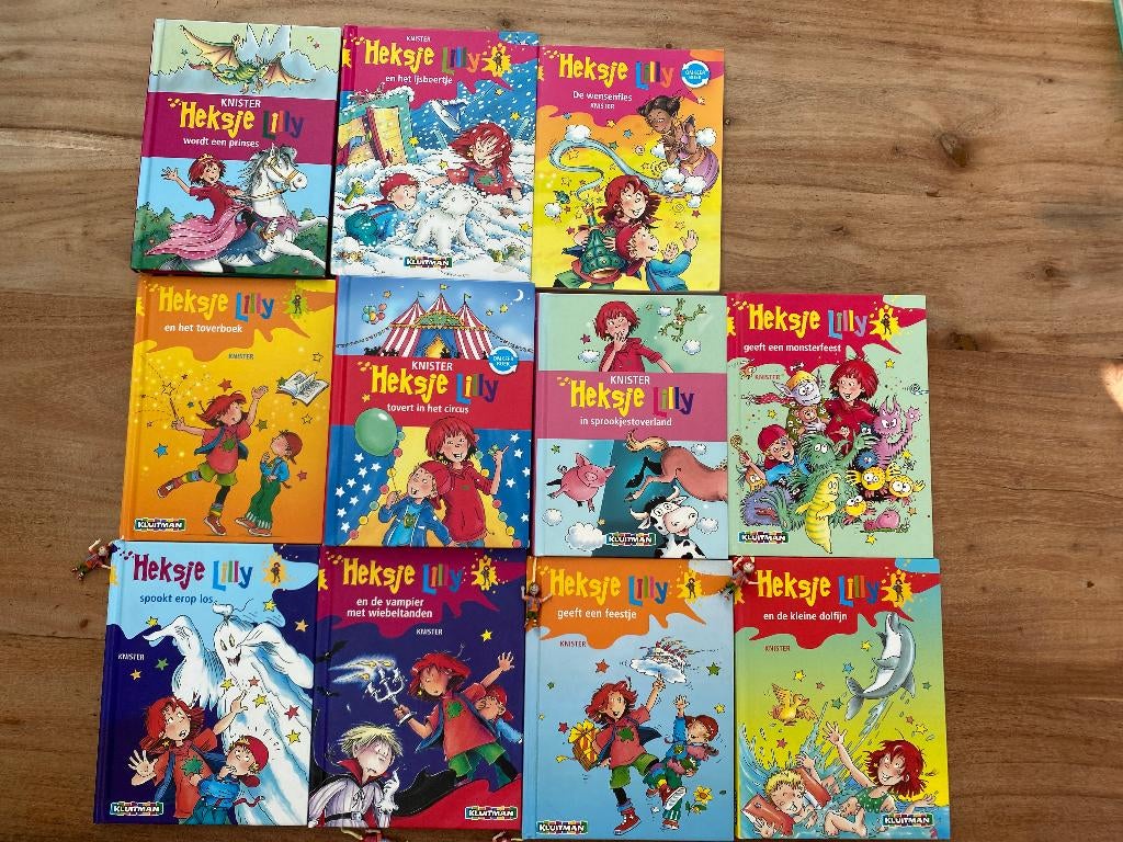 Heksje Lilly - 11 kinderboeken, Boeken, Ophalen of Verzenden, Zo goed als nieuw, Knister, Sprookjes