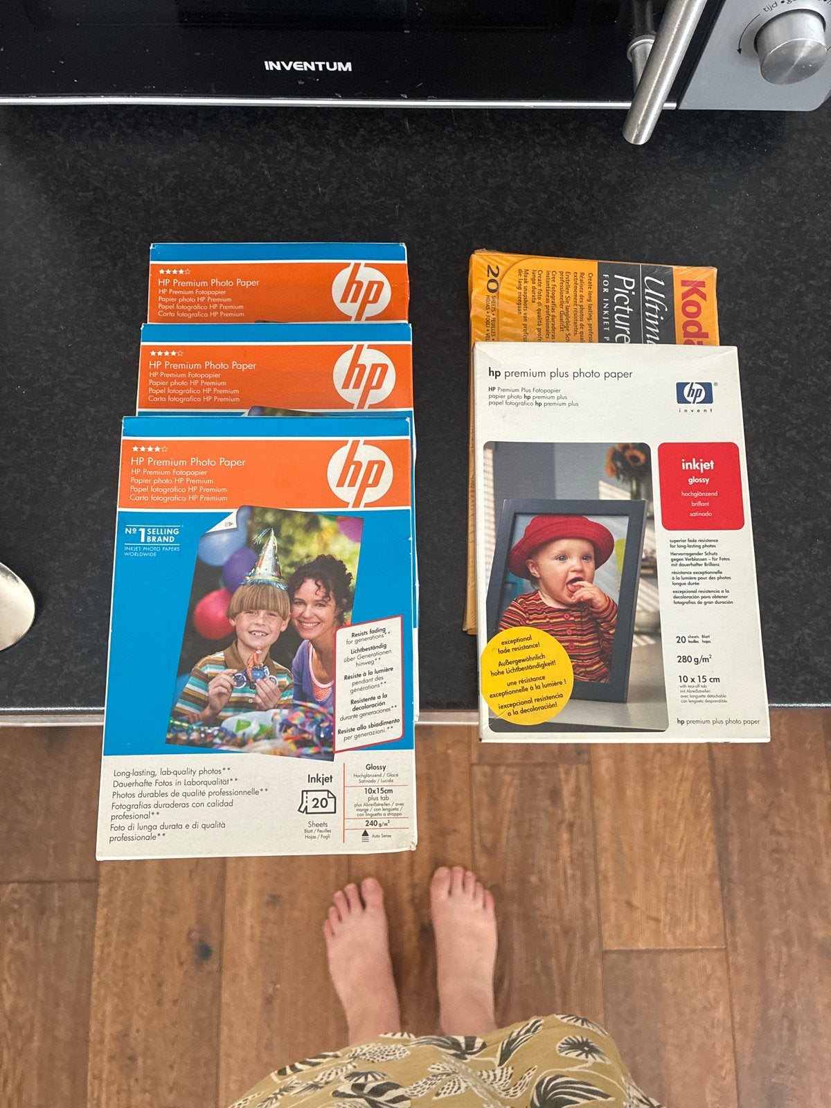 HP Premium en Premium Plus Fotopapier (nieuw), Nieuw, Glanzend, Ophalen of Verzenden, 10 x 15 cm
