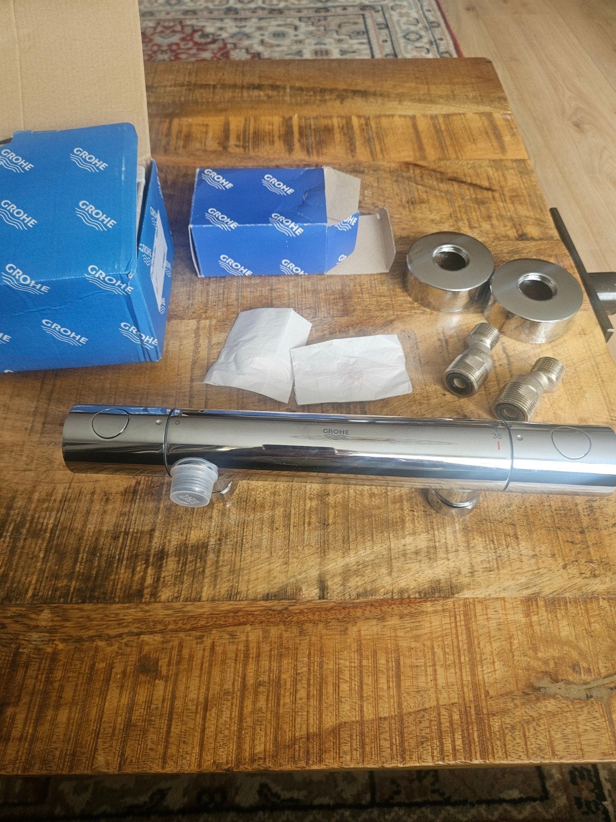 Grohe douchekraan - Nieuw in doos, Ophalen of Verzenden, Nieuw, Chroom, Douche