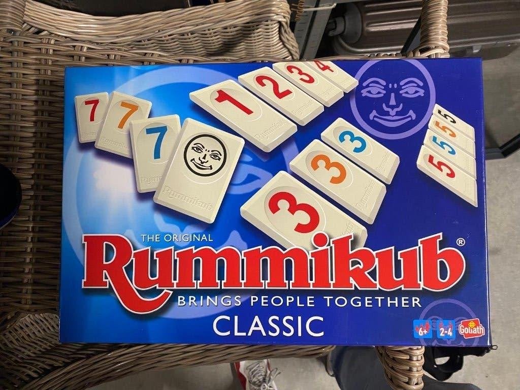 Spel Rummikub, Drie of vier spelers, Ophalen, Zo goed als nieuw, Goliath