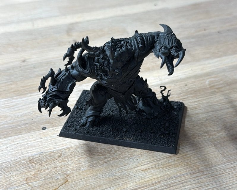 Warhammer Chaos Khorgorath, Hobby en Vrije tijd, Ophalen of Verzenden, Zo goed als nieuw, Warhammer
