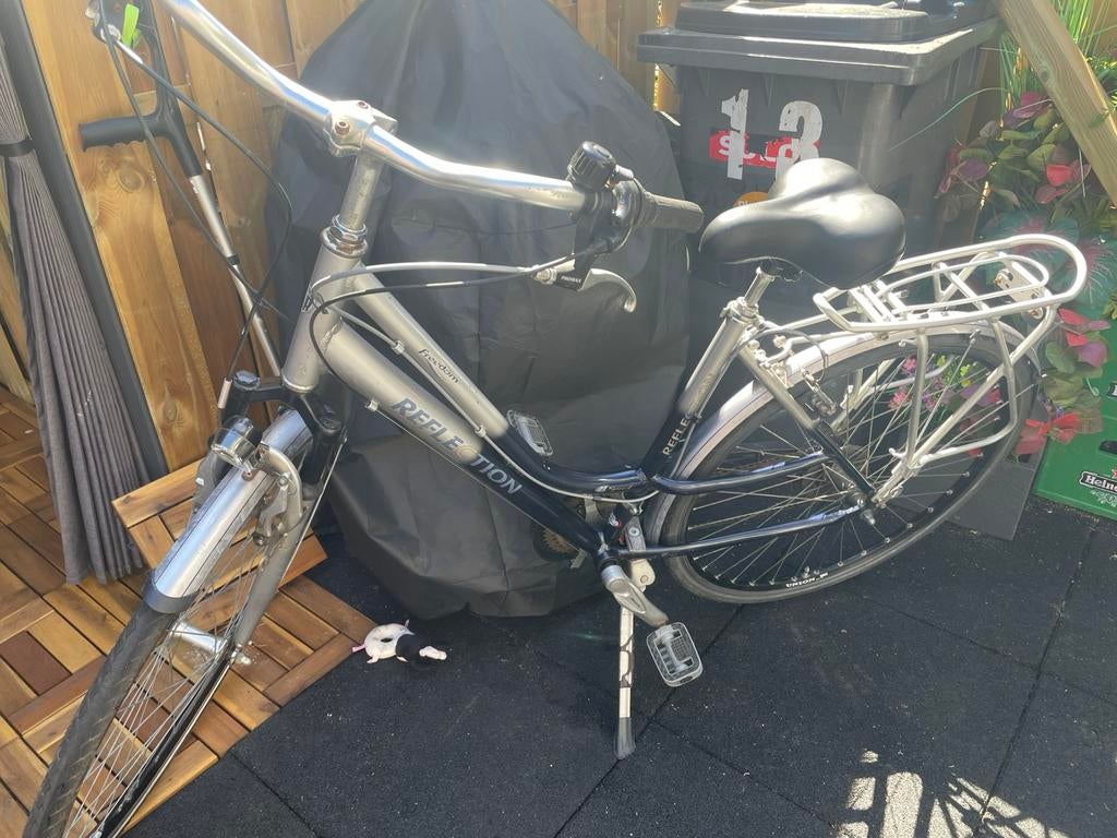 Te koop Mooie Nette Union Damesfiets, Fietsen en Brommers, Fietsen | Dames | Damesfietsen, Gebruikt, Velgrem, Versnellingen, 56 cm of meer