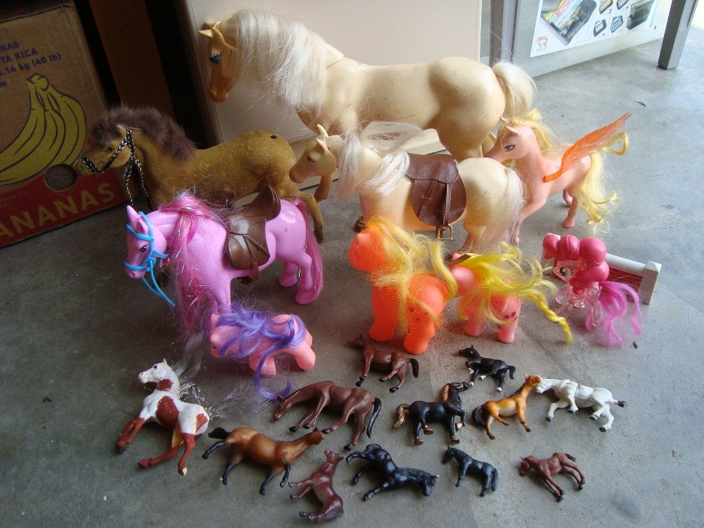 Set paarden, Ophalen of Verzenden, Zo goed als nieuw, Jongen of Meisje