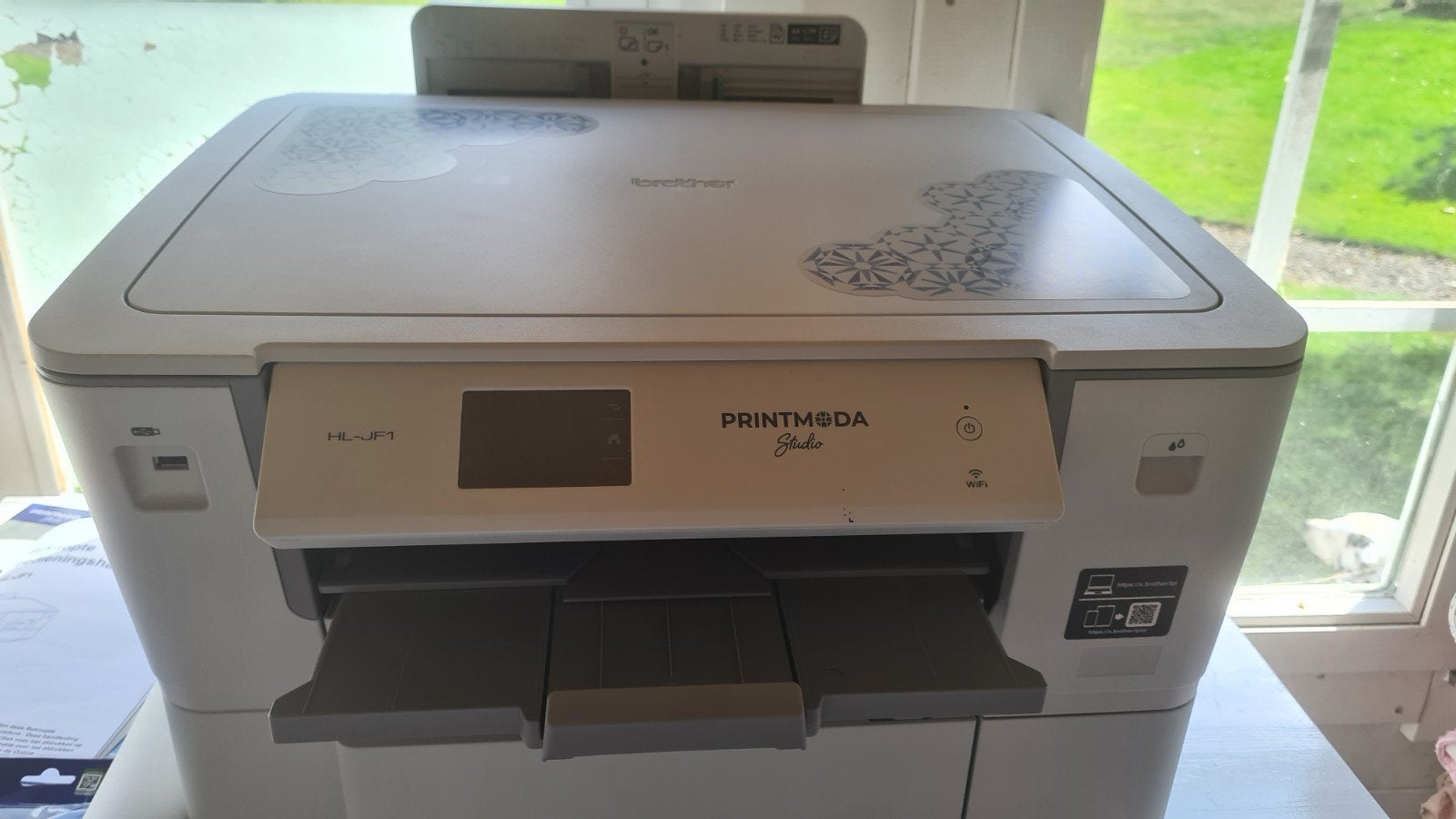 brother stofprinter nog in garantie, Ophalen, Zo goed als nieuw