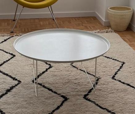 Salontafel B&B Italia Fat-Fat door Patricia Urquiola, Ophalen, Minder dan 45 cm, Zo goed als nieuw, 75 cm of meer