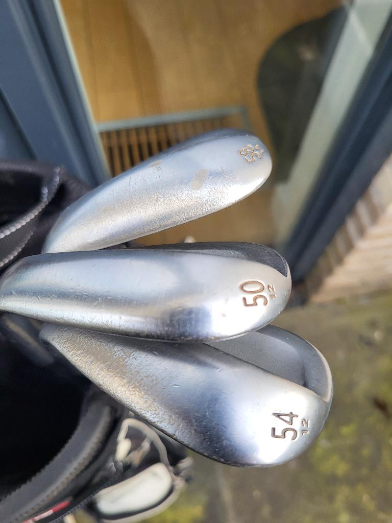 1 inch verlengd Set PING Glide 2.0 SS Wegdes 50-54-58 graden, Ophalen, Zo goed als nieuw, Set, Ping