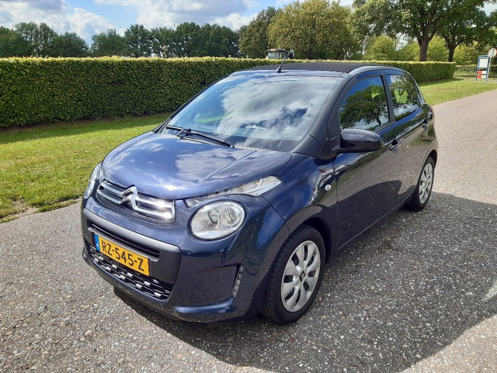 Citroën C1 1.0 E-vti Airscape Cabriodak, Auto's, Voorwielaandrijving, C1, Origineel Nederlands, Start-stop-systeem