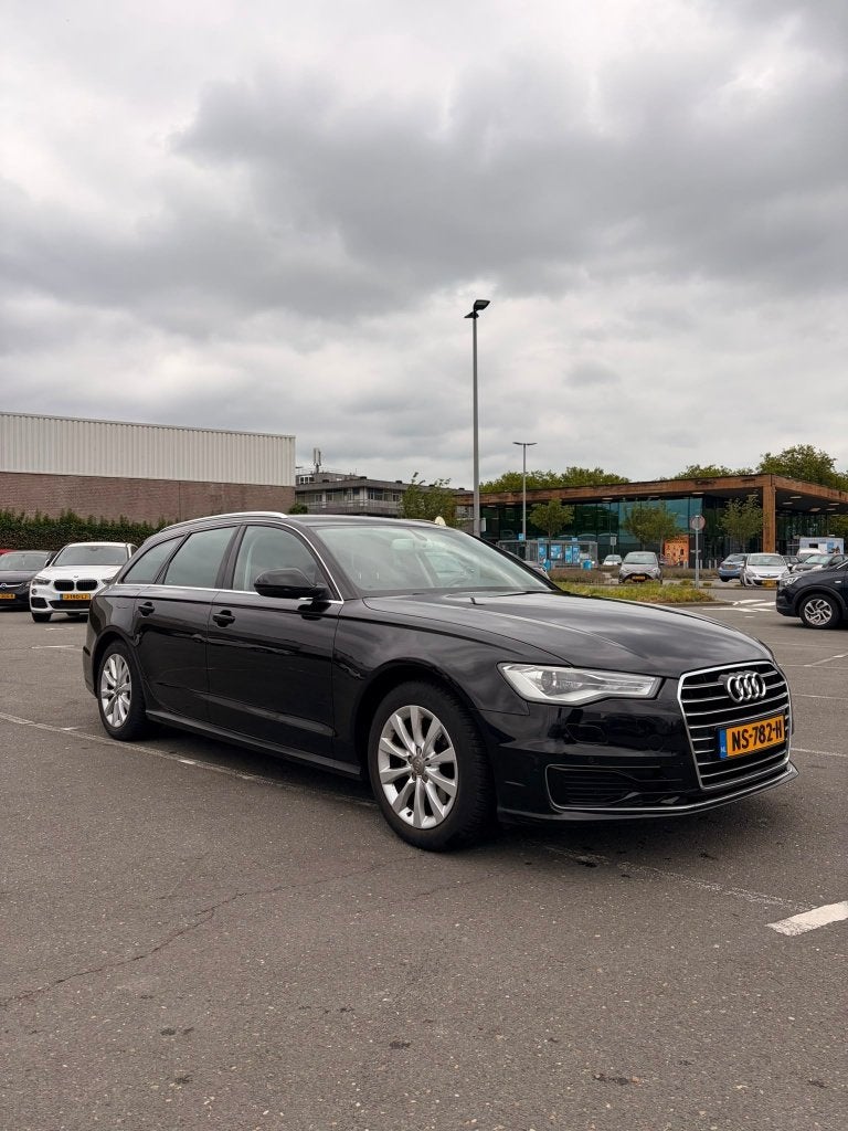 Audi A6 1.8 Tfsi Ultra  2016 Zwart, Auto's, Audi, Particulier, A6, Benzine, Euro 6, B, Stationwagon, Automaat, Geïmporteerd, Zwart