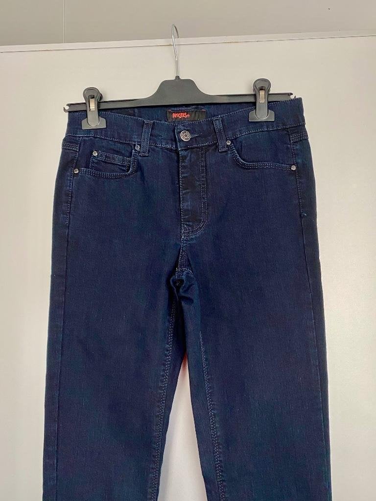 G581 Nieuw: Angels jeans: Skinny mt. 36=S L32 broek, Blauw, Nieuw, Ophalen of Verzenden, W28 - W29 (confectie 36)