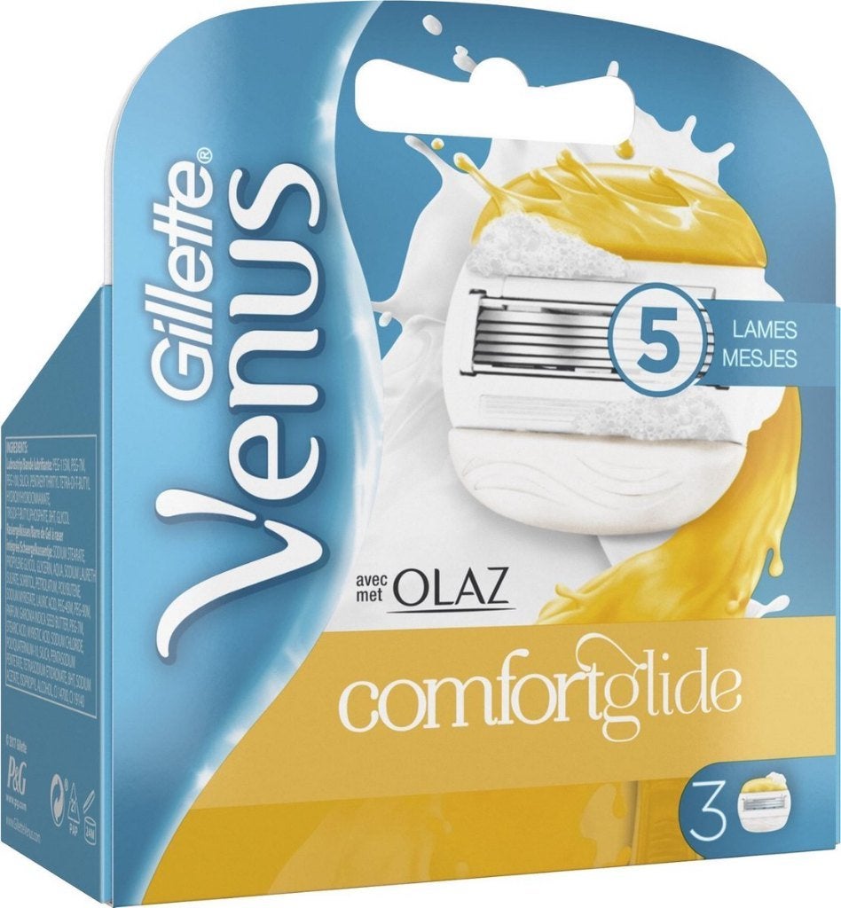 Gillette Venus & Olay ComfortGlide scheermesjes 3 stuks, Ophalen, Nieuw, Overige typen