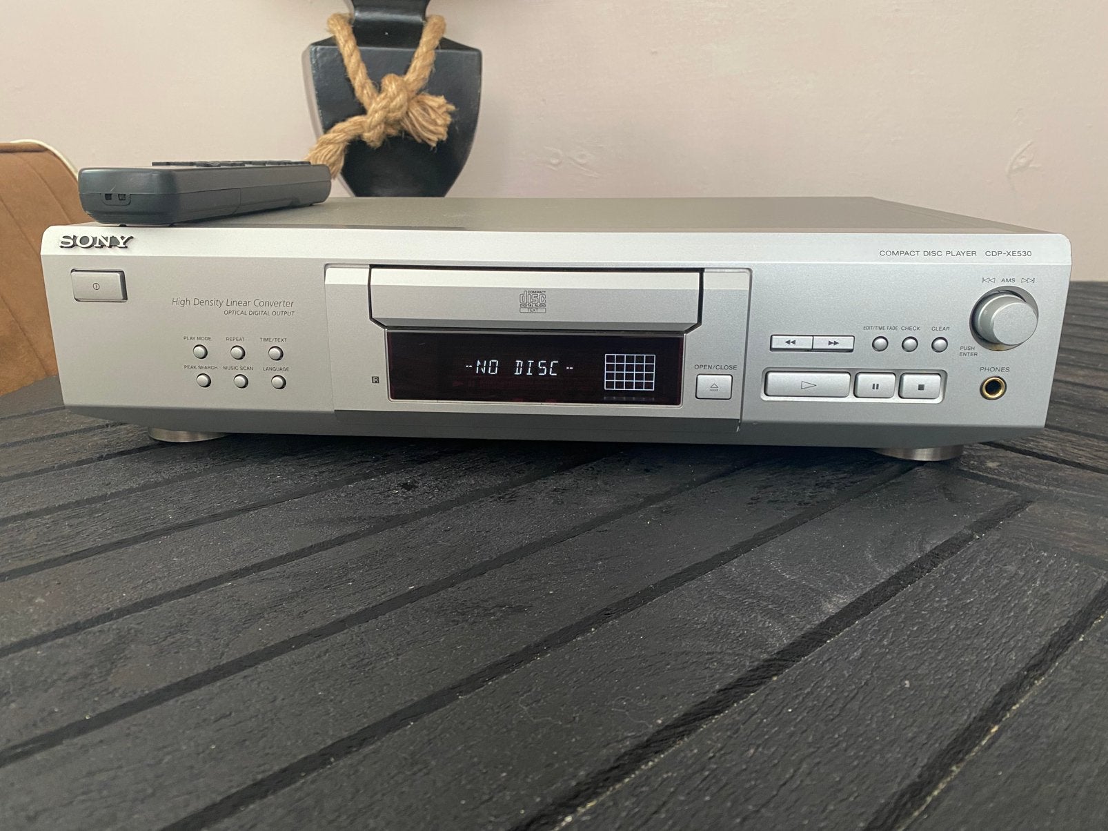 Sony CDP-XE530 CD Speler, Audio, Tv en Foto, Ophalen of Verzenden, Gebruikt, Sony