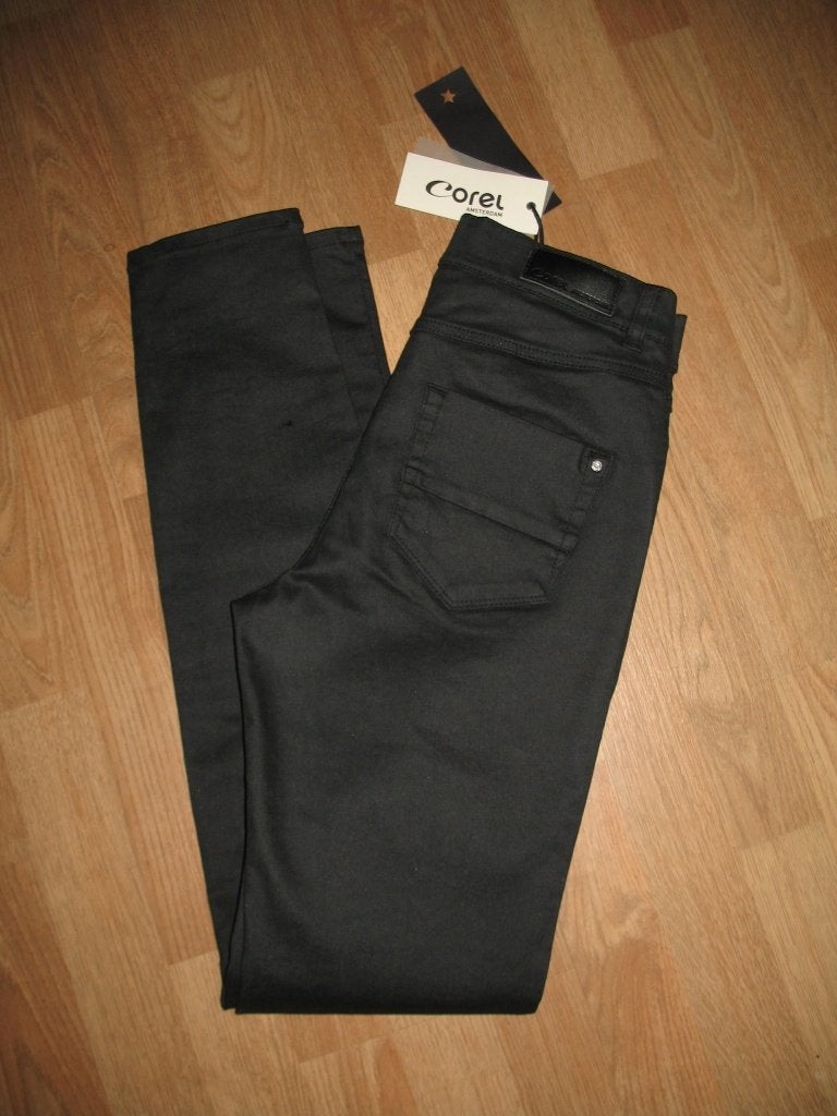 Corel Broek Antraciet Matglanzend Coating Mt 38 met Kaartje, Kleding | Dames, Nieuw, Ophalen of Verzenden, Corel, Maat 38/40 (M)