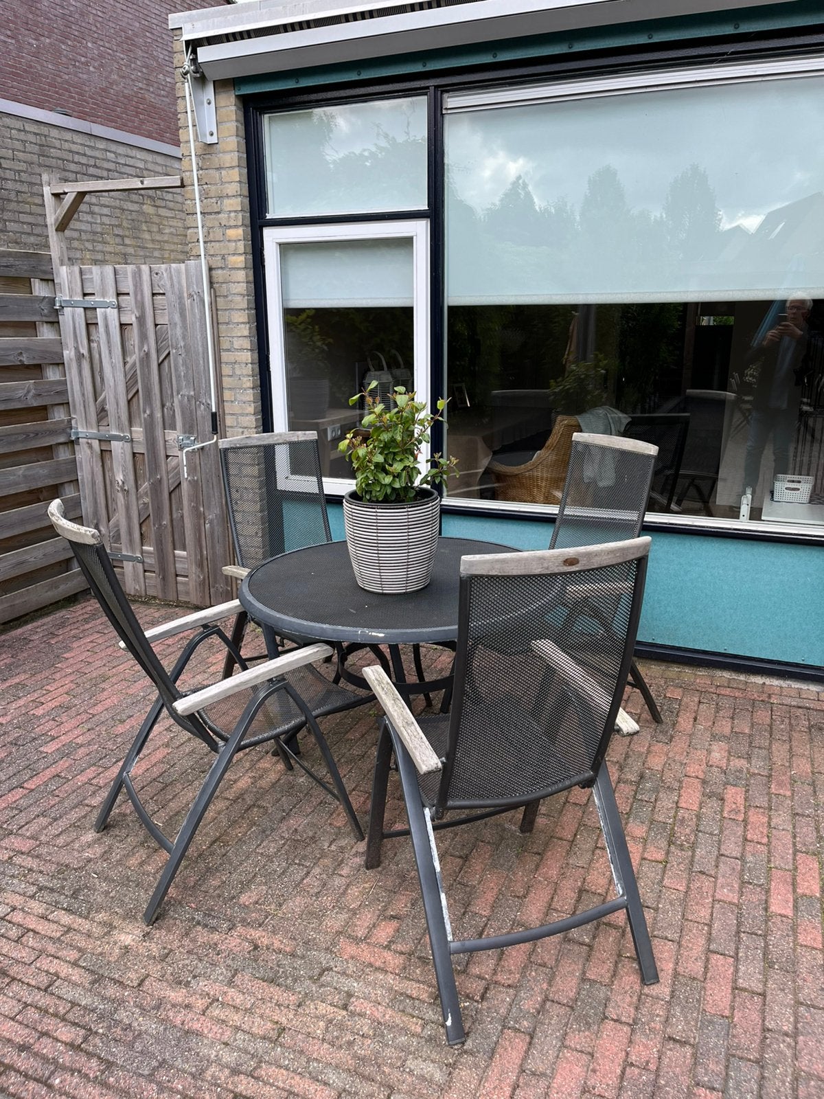 Tuinset gebruikt, Ophalen, Gebruikt