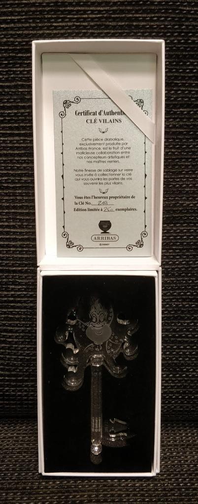 Disney arribas brothers ursula glass key, Ophalen of Verzenden, Overige figuren, Zo goed als nieuw, Overige typen