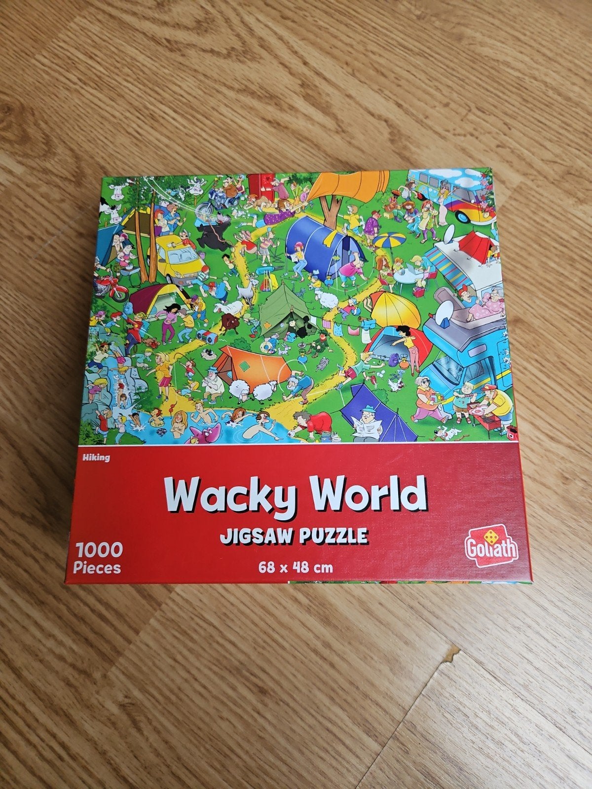 Goliath Wacky World Jigsaw Puzzel 1000 Stukjes, Ophalen, 500 t/m 1500 stukjes, Zo goed als nieuw, Legpuzzel
