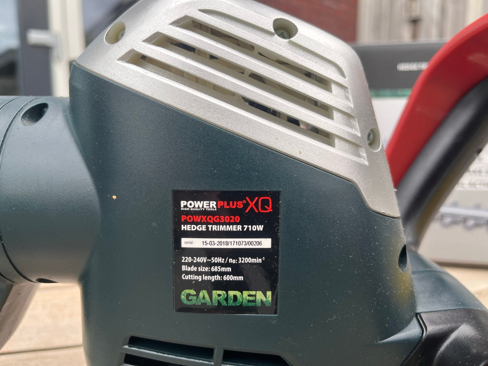 Heggenschaar Power Plus XQ Garden 710W - Nieuw in doos, Ophalen, Zo goed als nieuw, Elektrisch