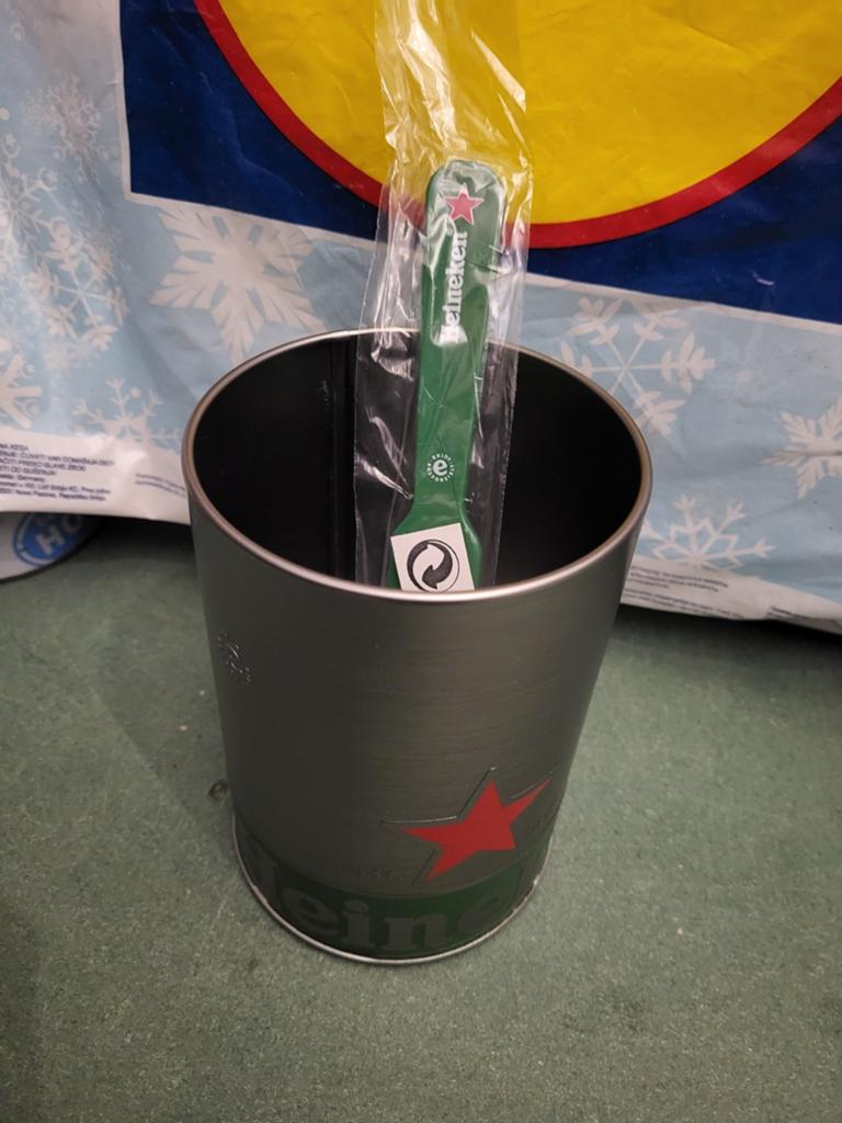 Mooie Nieuwe Heineken spullen Taphendel Spatel Enz, Ophalen of Verzenden, Nieuw