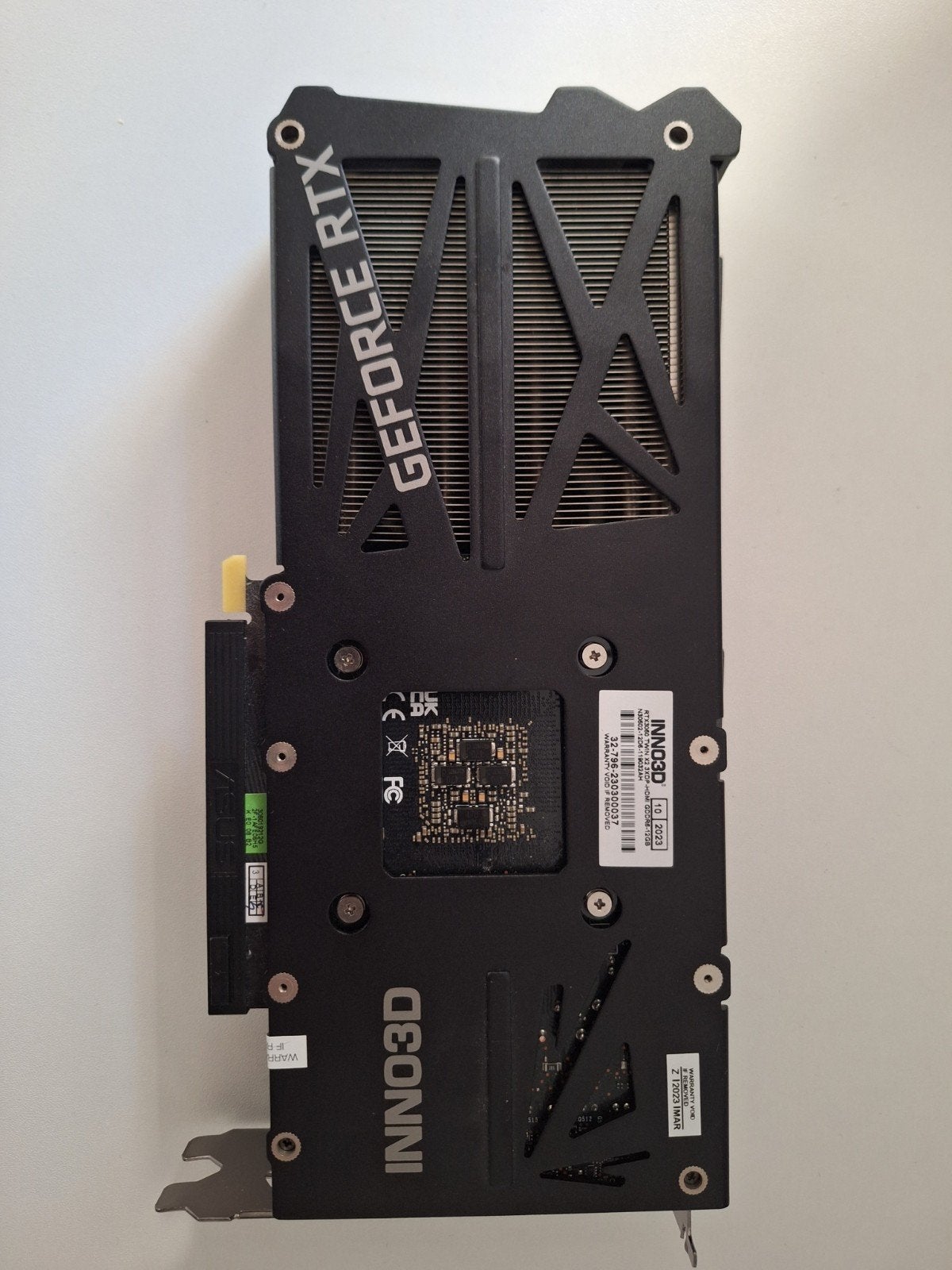 Inno3D GeForce RTX 3060 Twin X2 videokaart, Computers en Software, Videokaarten, GDDR6, PCI-Express 4, Ophalen of Verzenden, Zo goed als nieuw