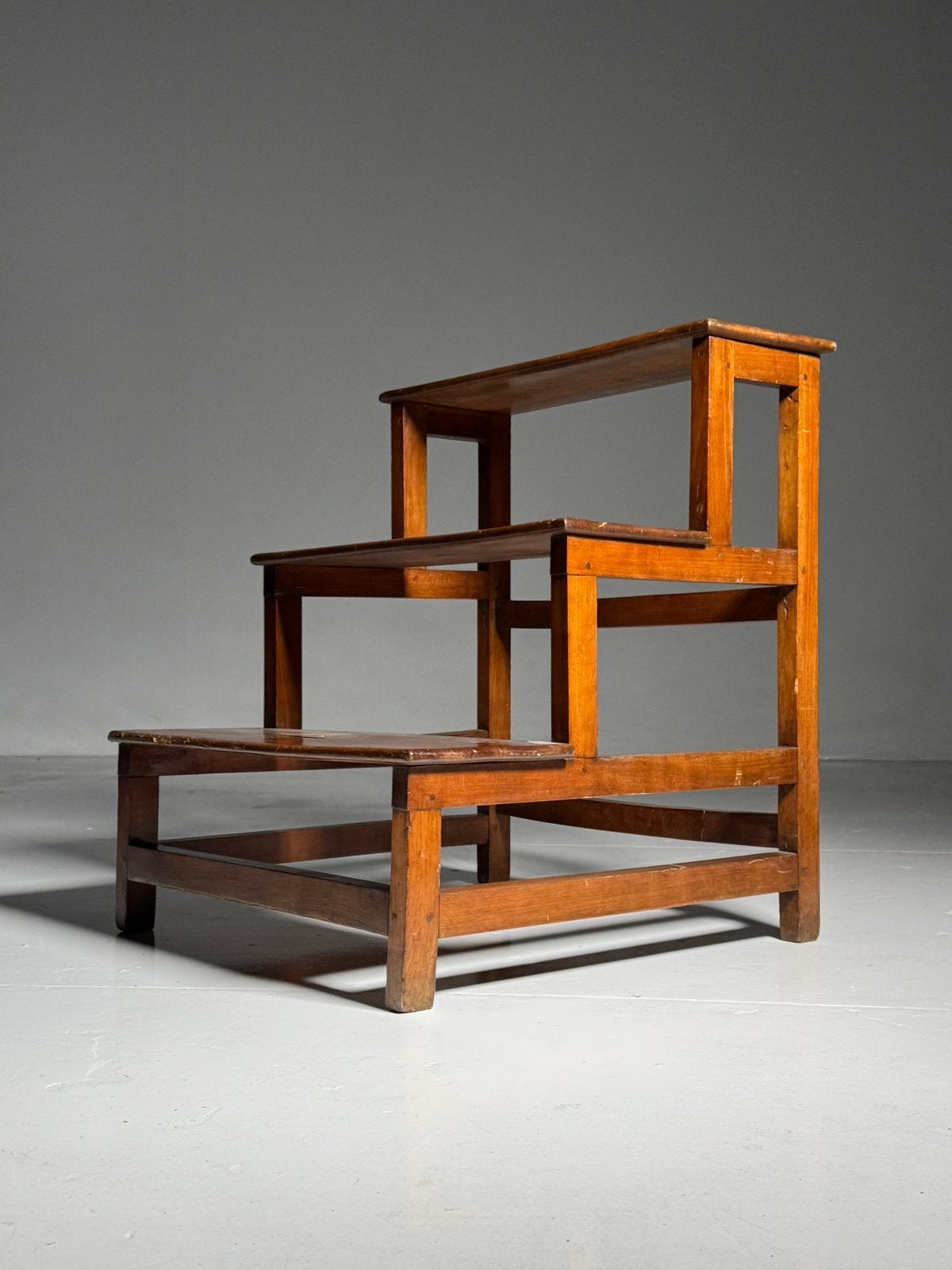 Bibliotheektrapje hout, Ophalen of Verzenden
