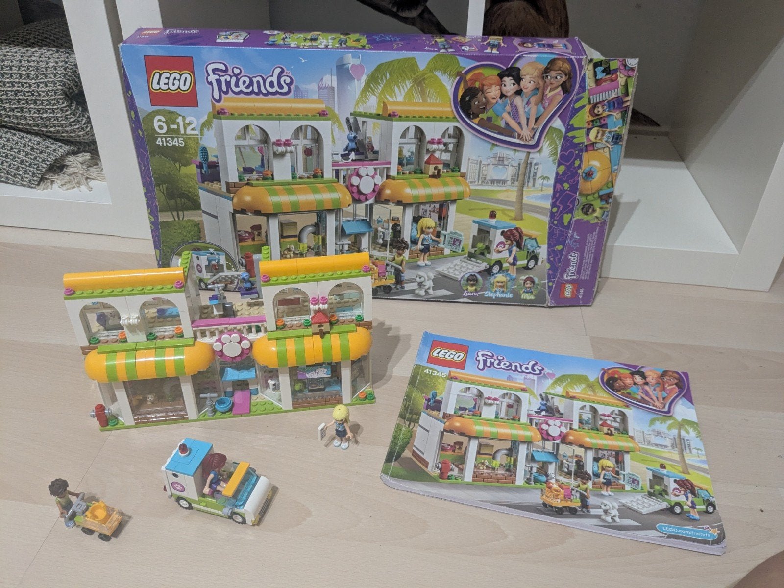 Lego Friends 41345 Dierenarts, Ophalen of Verzenden, Zo goed als nieuw