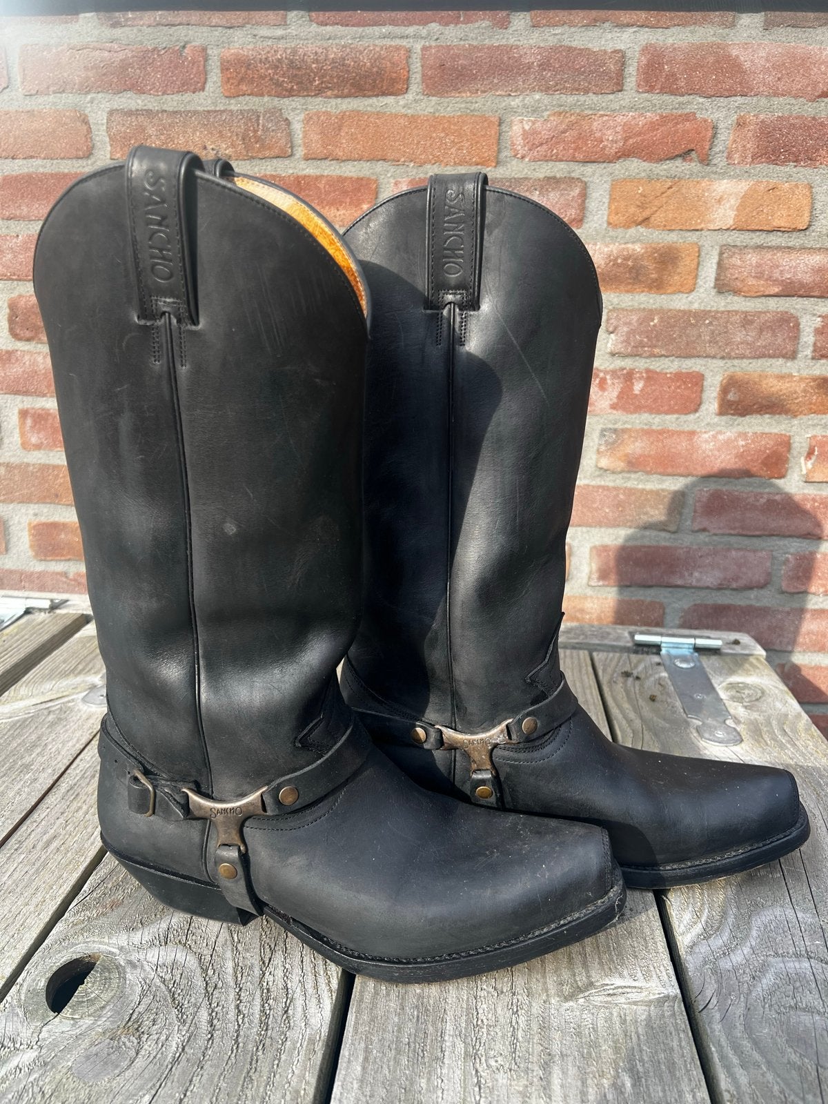 Sancho Boots - Maat 43, Ophalen of Verzenden, Gedragen, Zwart, Boots