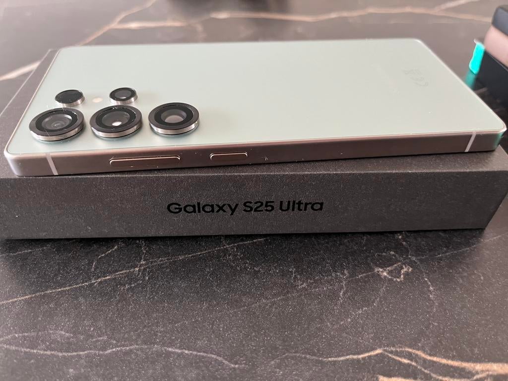 Galaxy S25 Ultra 512GB Jadegreen met factuur Samsung NL., Touchscreen, Zo goed als nieuw, Zonder simlock, Android OS