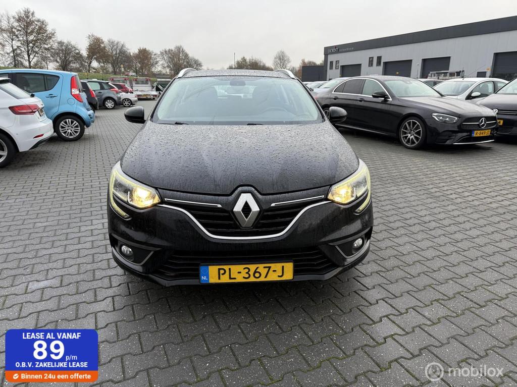 Renault Megane Estate 1.5 dCi Eco2 ex bpm, Voorwielaandrijving, Stof, 4 cilinders, Zwart