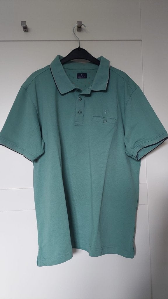 Poloshirt - shirt - maat L - Fellows United, Maat 52/54 (L), Ophalen of Verzenden, Gedragen, Groen