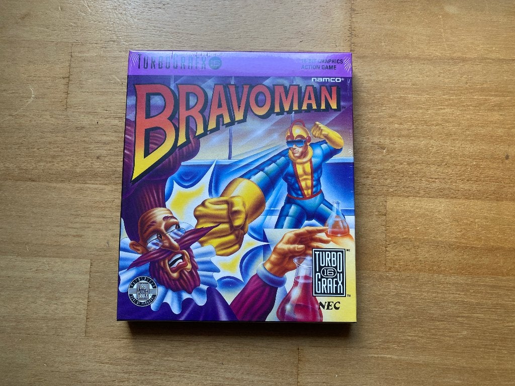 Bravoman turbografx factory sealed, 1 speler, Racen en Vliegen, Nieuw, Ophalen of Verzenden