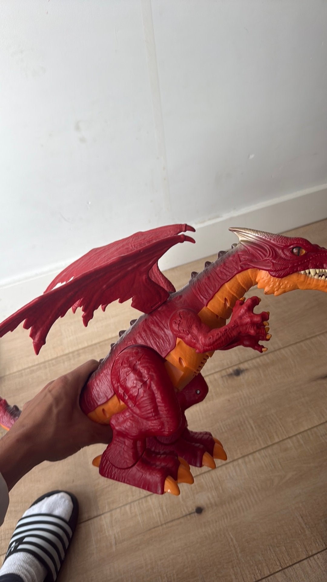 Robo alive rode draak, Ophalen of Verzenden, Gebruikt