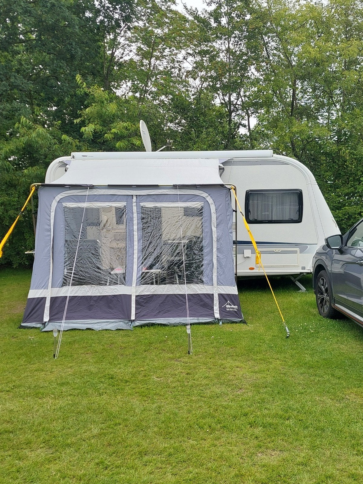 Voortent San Antonia 300x240cm., Ophalen