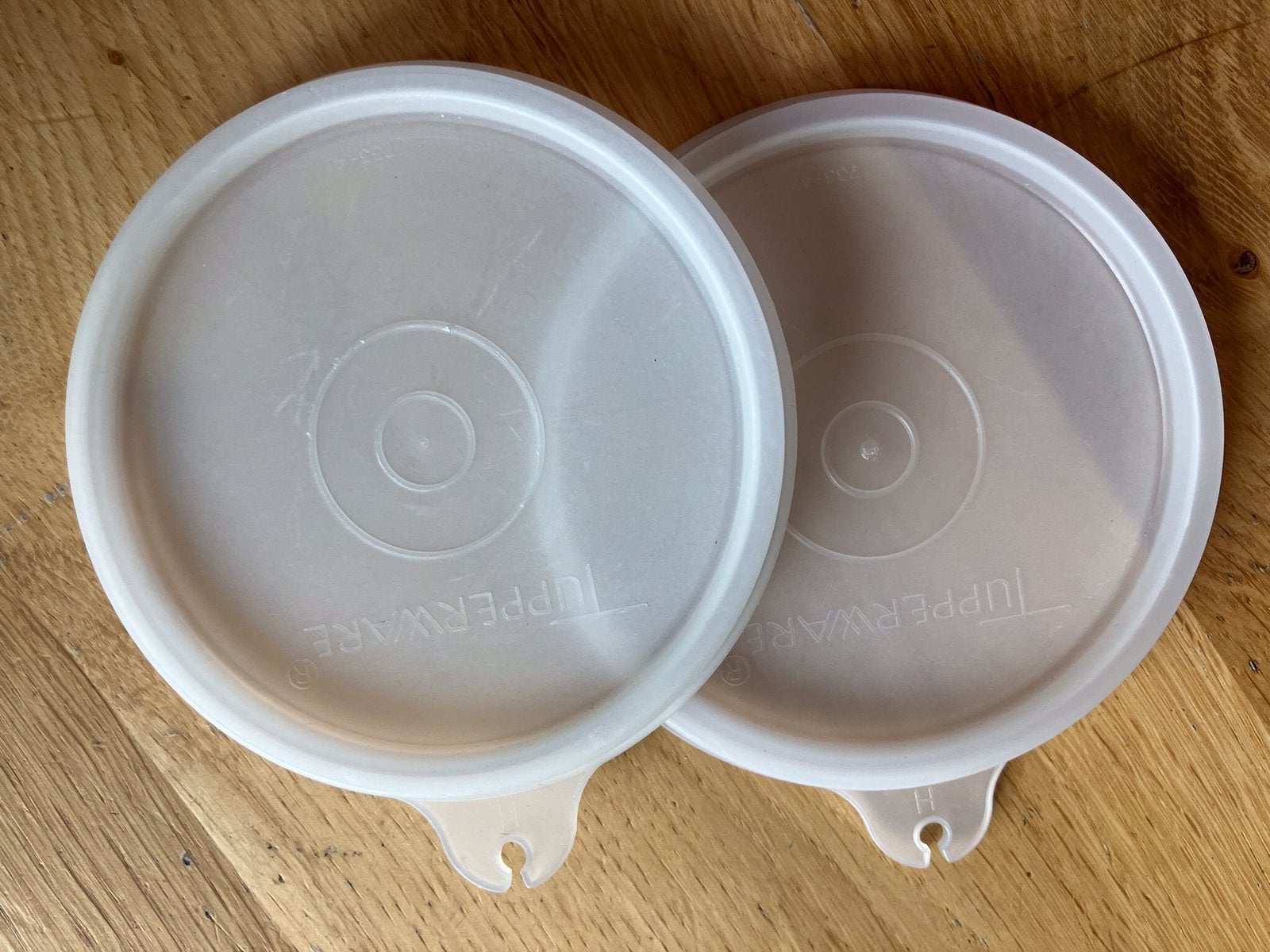 Z.g.a.n/plastic deksel deksels doorzichtig/Tupperware, Huis en Inrichting, Keuken | Tupperware, Wit, Overige typen, Ophalen of Verzenden