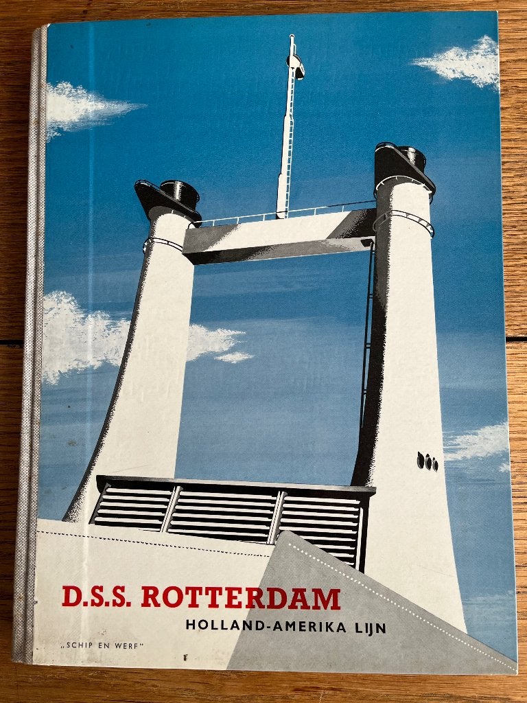 D.S.S. Rotterdam Holland-Amerika Lijn , Boek in dienstname, Verzamelen, Ophalen, Zo goed als nieuw, Motorboot, Boek of Tijdschrift