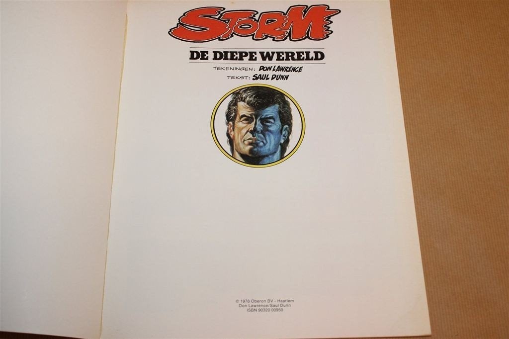 Storm 1 — De Diepe Wereld [1e Druk 1978], Boeken, Eén stripboek, Verzenden, Gelezen