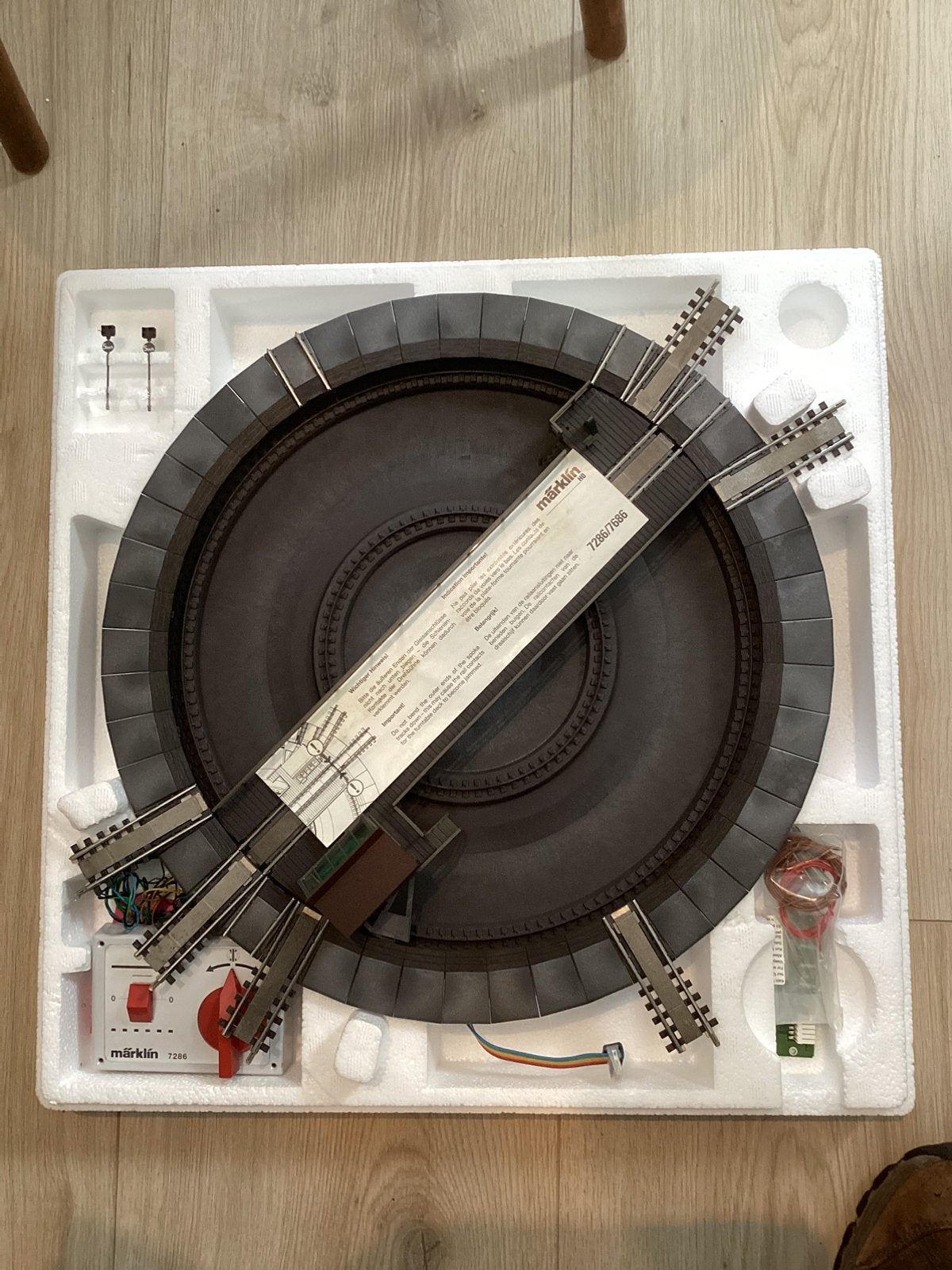 Märklin draaischijf, Hobby en Vrije tijd, Modeltreinen | H0, Ophalen, Wisselstroom, Locomotief, Nieuw