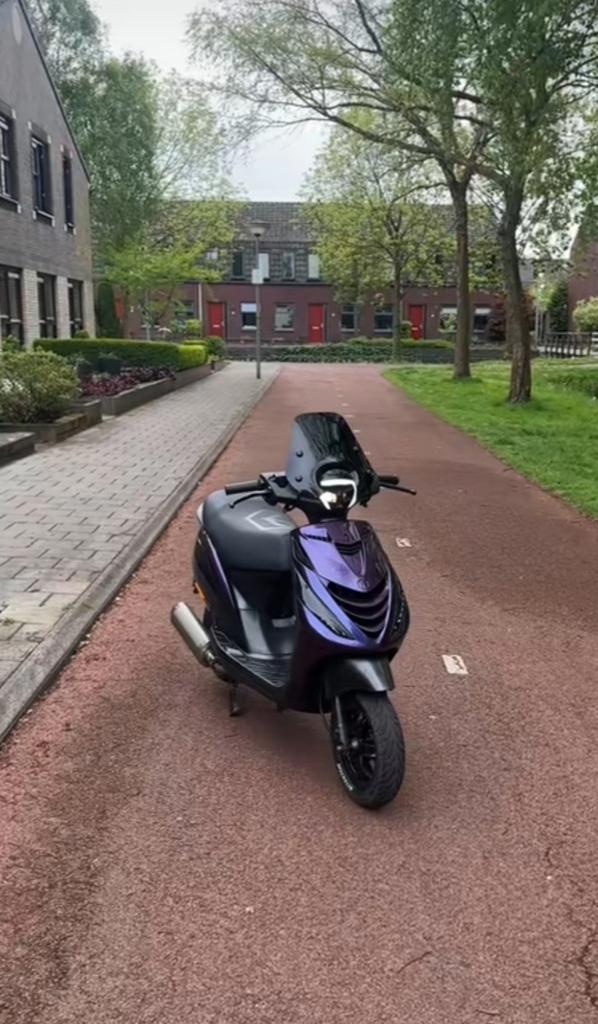 Piaggio zip zonder 123 50cc 4takt., Fietsen en Brommers, Scooters | Piaggio, Gebruikt, Zip, Benzine, Ophalen