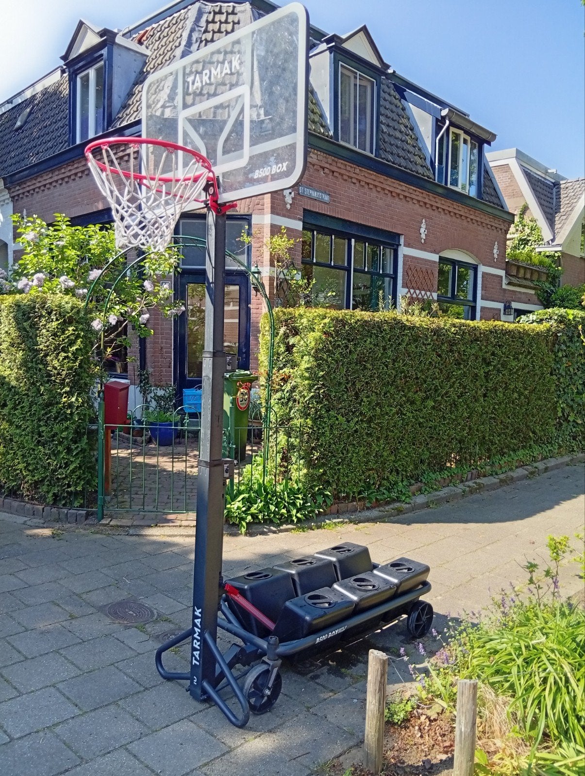 Basketbal basket, Sport en Fitness, Basketbal, Ophalen of Verzenden, Gebruikt, Ring, Bord of Paal